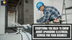 Upgrading electrical service