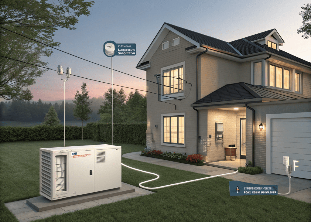 home generator installation