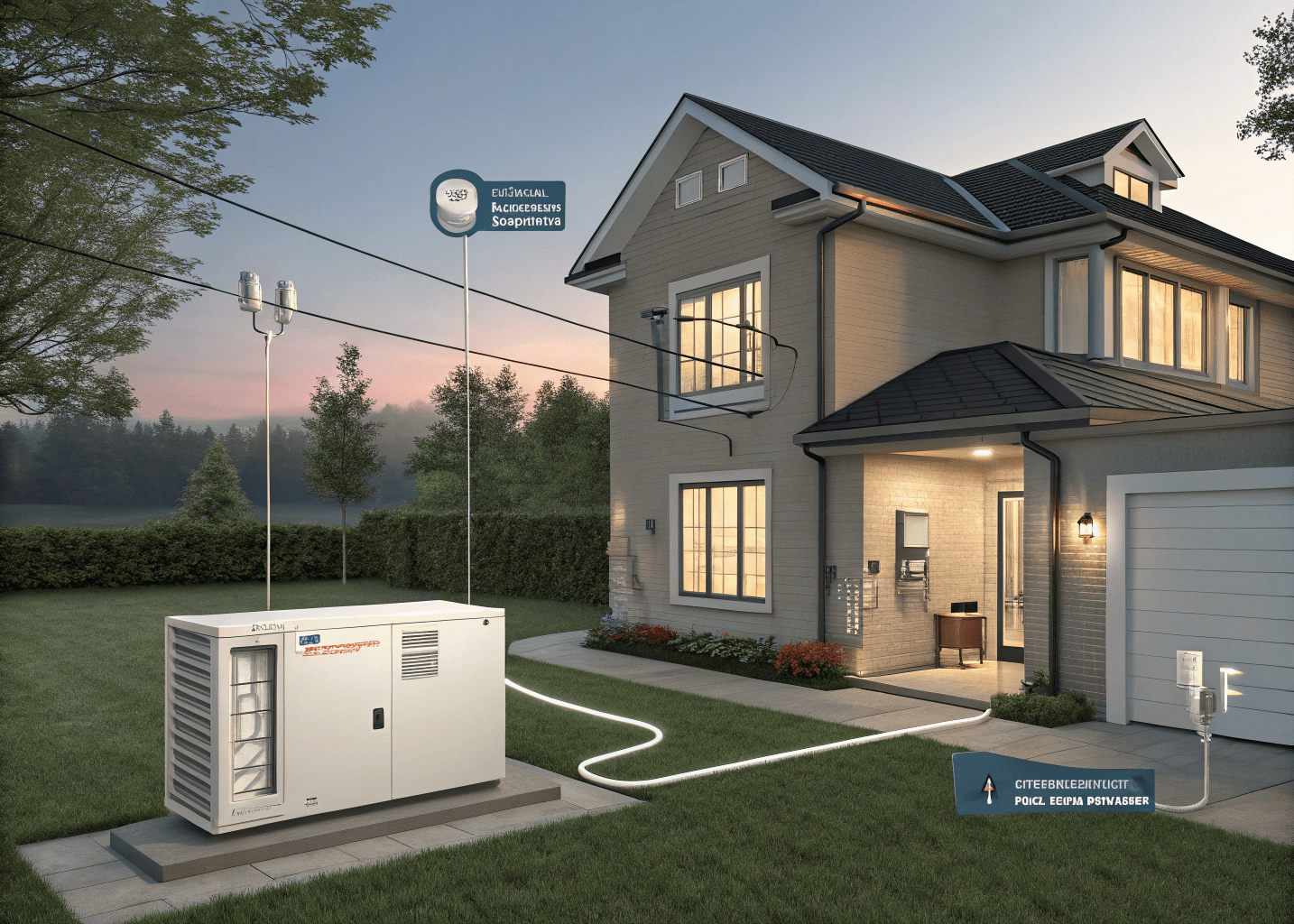 home generator installation